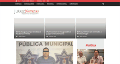 Desktop Screenshot of juareznoticias.com